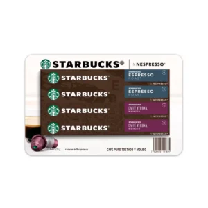 Starbucks Nespresso Capsules, Espresso Roast and Verona 40 capsules