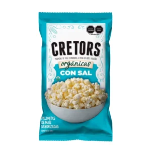 XLarge -GH Cretors Organic Salted Popcorn 340 g