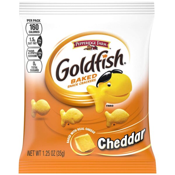 Pepperidge Farm Goldfish Cheddar Cheese Flavored Baked Crackers 1.2 kg