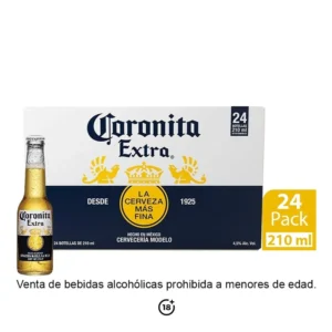 Corona Extra Mexican Lager (24 Pack) Small Bottles