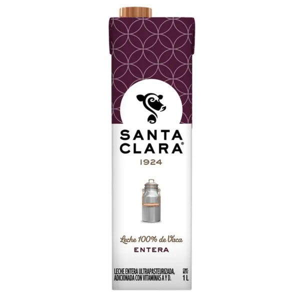 Santa clara leche entera