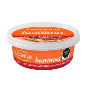 Libanius Red Pepper Hummus – 280g/0.61lb
