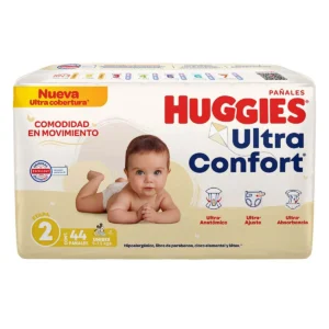 Huggies UltraConfort Unisex Diapers – Stage 2 (5–7.5 kg), 40 Count