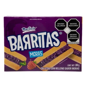 Marinela Barritas Moras 268g/0.6LB