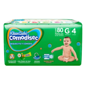KleenBebé Comodisec Diapers Stage 4 Large Unisex 80 Diapers