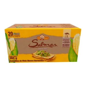 Sanissimo Salmas Baked Corn Crackers 360g/0.7LB