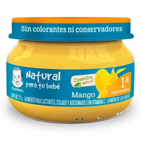 Gerber Cosecha Natural Stage 1 Baby Food – 71g/0.15lb Jar