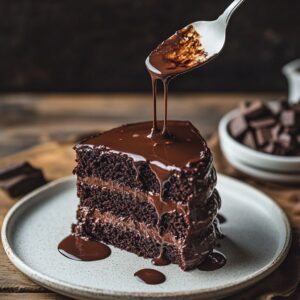 CHOCOLATE CAKE (Serves 8 PEOPLE)